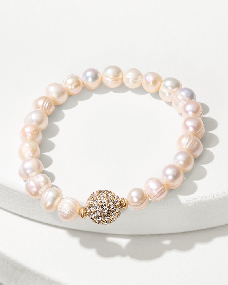 Tommy Bahama | Madeira Pearl Stretch Bracelet / Gold