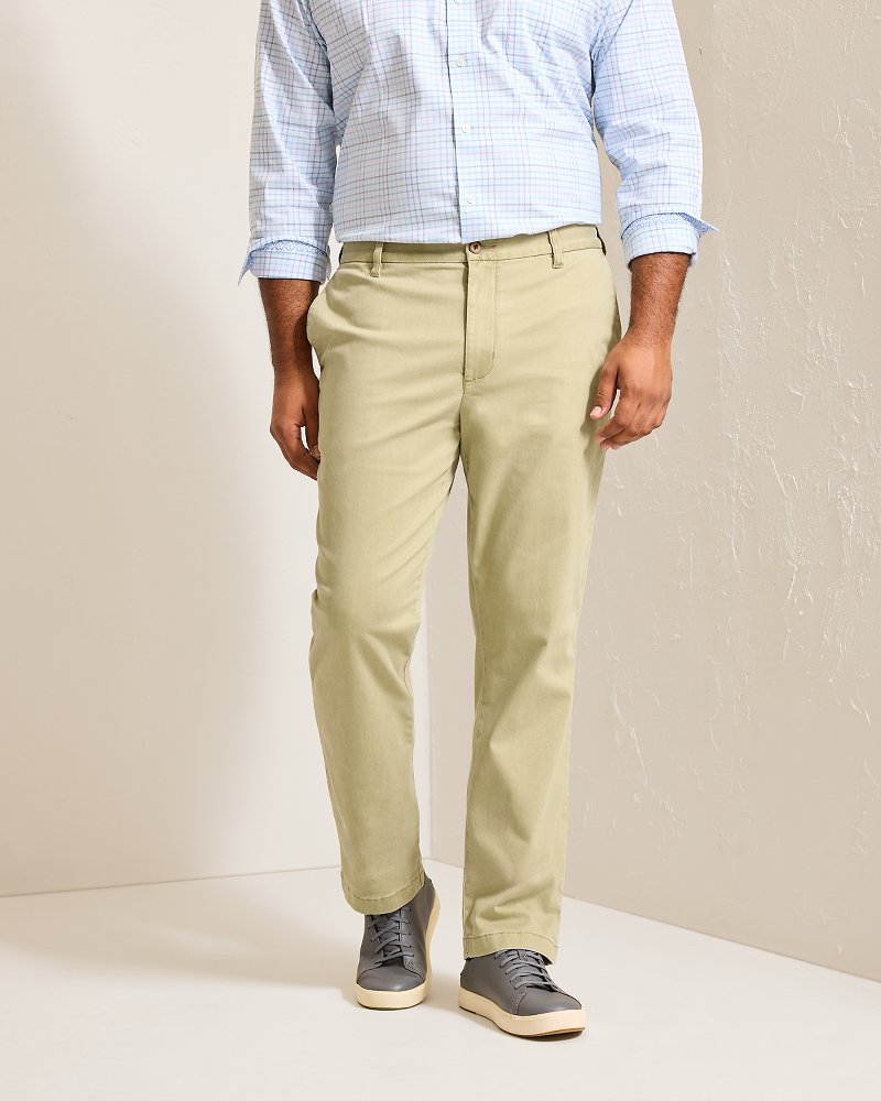 Tommy Bahama | Big & Tall Boracay Flat-Front Chino Pants / Khaki