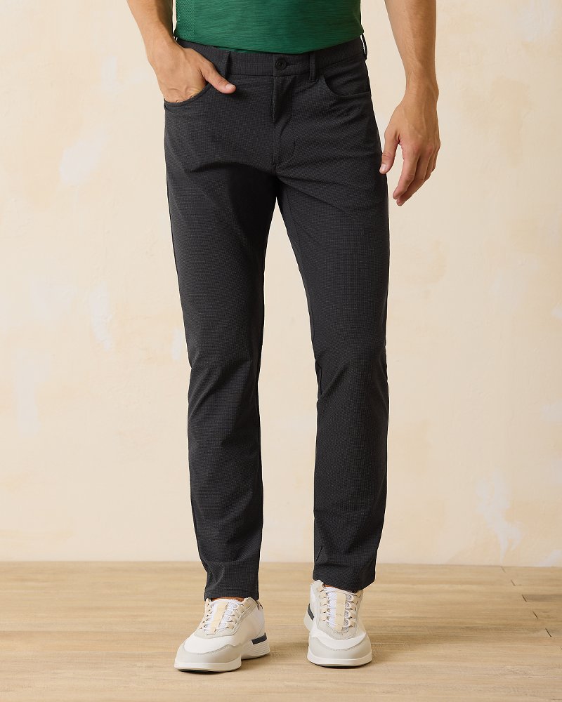 Tommy Bahama | Big & Tall Chip Shot IslandZone® 5-Pocket Pants / Black