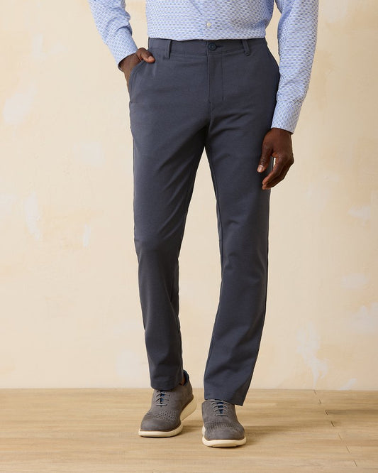 Tommy Bahama | Big & Tall On Par IslandZone® Flat-Front Pants / Belmont Blue