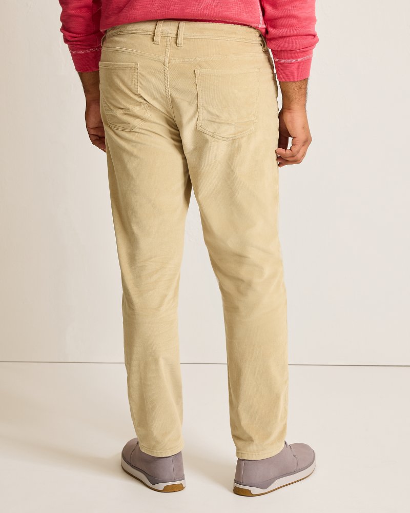 Tommy Bahama | Big & Tall Sea Coast Corduroy 5-Pocket Pants / Stone Khaki