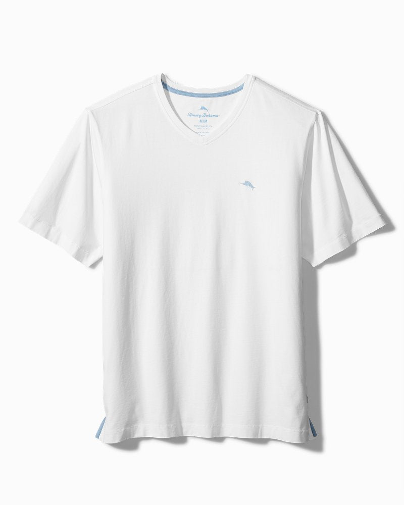 Tommy Bahama | Big & Tall New Bali Skyline V-Neck T-Shirt / White
