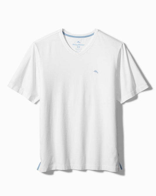 Tommy Bahama | Big & Tall New Bali Skyline V-Neck T-Shirt / White