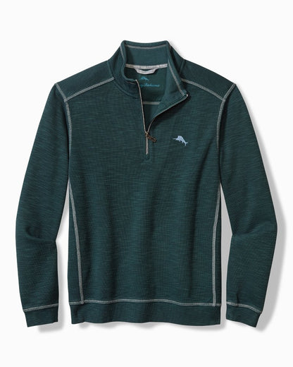 Tommy Bahama | Big & Tall Tobago Bay Half-Zip Sweatshirt / Dark Channel Blue