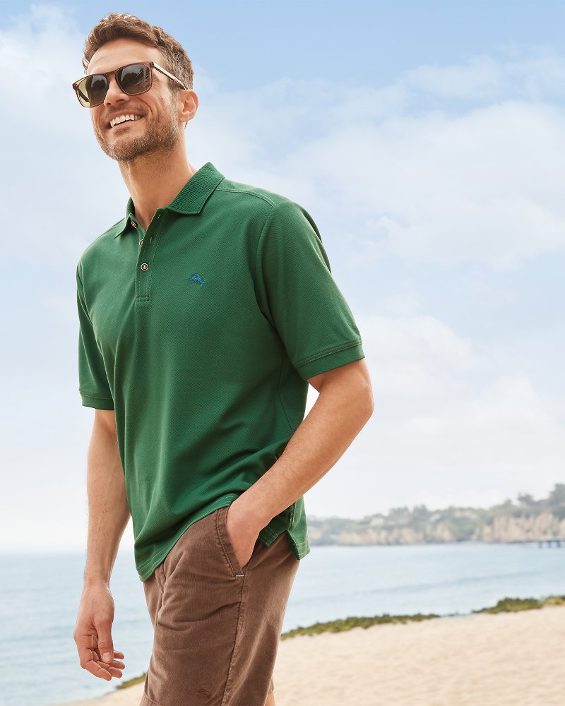 Tommy Bahama | Big & Tall Emfielder IslandZone® Polo / Myrtle Green