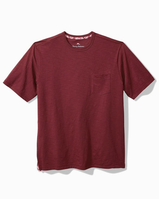 Tommy Bahama | Big & Tall Bali Beach Crew T-Shirt / Cherry Stone