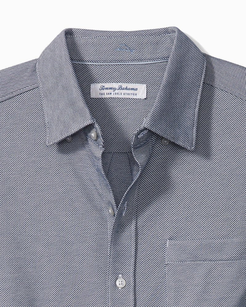 Tommy Bahama | Big & Tall San Lucio Knit Stretch Shirt / Bering Blue