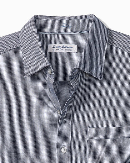 Tommy Bahama | Big & Tall San Lucio Knit Stretch Shirt / Bering Blue