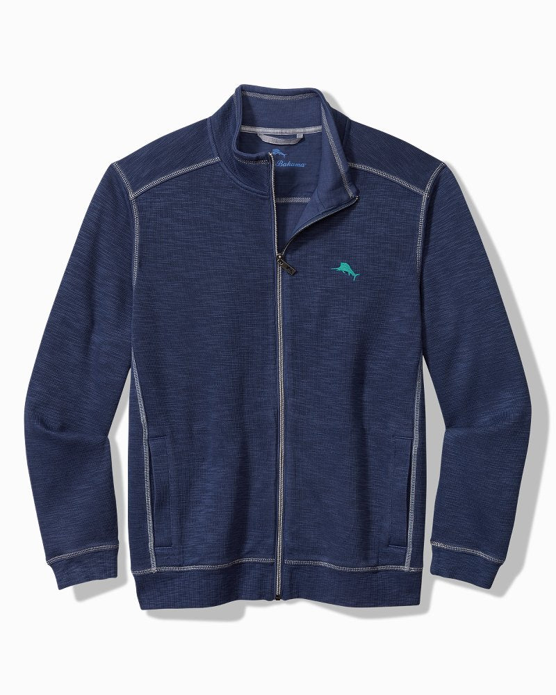 Tommy Bahama | Big & Tall Tobago Bay Full-Zip Sweatshirt / Island Navy