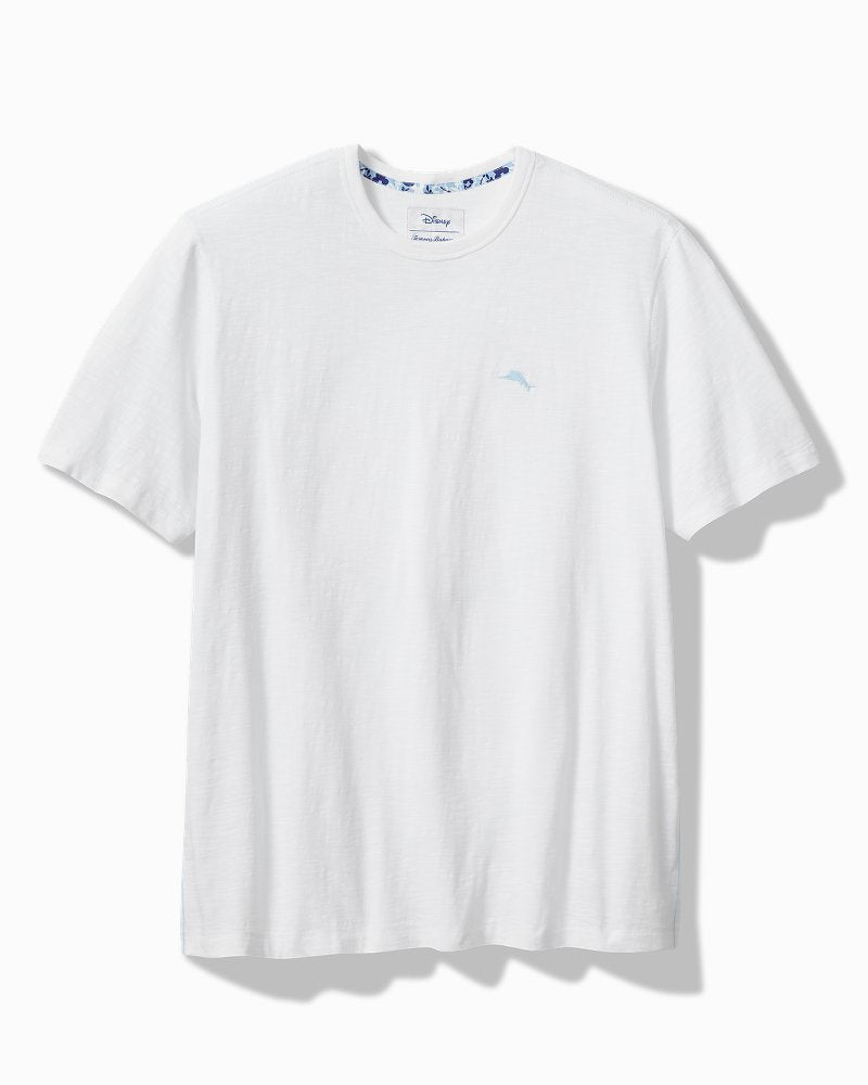 Tommy Bahama | Big & Tall Disney x Tommy Bahama Paradise Bound Short-Sleeve Lux T-Shirt / White