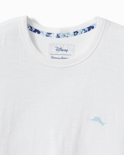 Tommy Bahama | Big & Tall Disney x Tommy Bahama Paradise Bound Short-Sleeve Lux T-Shirt / White