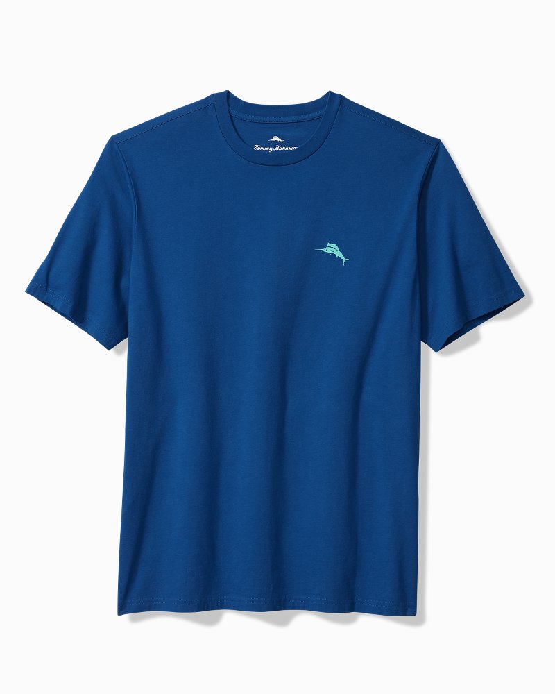 Tommy Bahama | Big & Tall Bainbridge Match Graphic T-Shirt / Dark Blue Muse