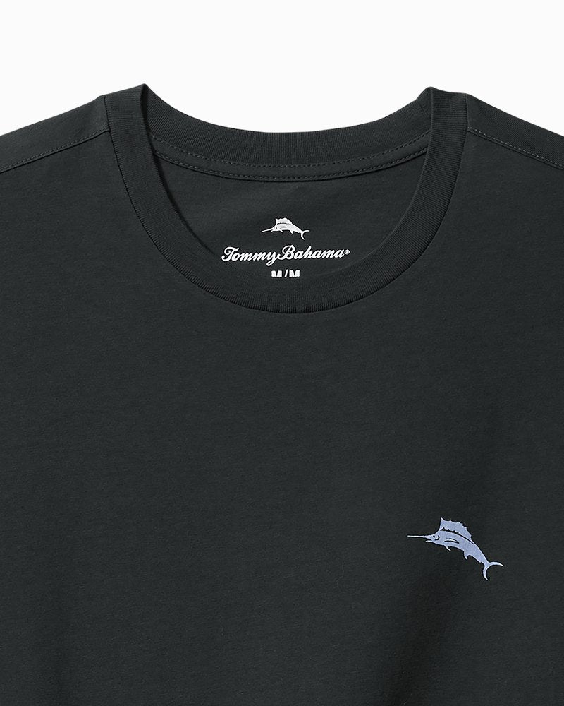 Tommy Bahama | Big & Tall Board in Paradise Graphic T-Shirt / Coal