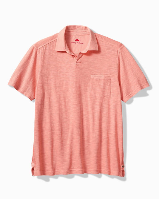 Tommy Bahama | Big & Tall Beach Fade Johnny Collar Polo / Shellrossa