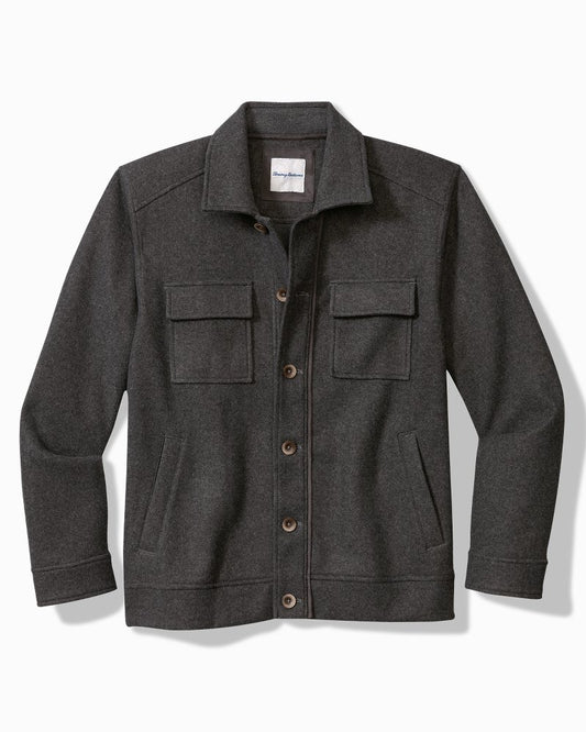 Tommy Bahama | Big & Tall Silver Lake CPO Shirt Jacket / Coal