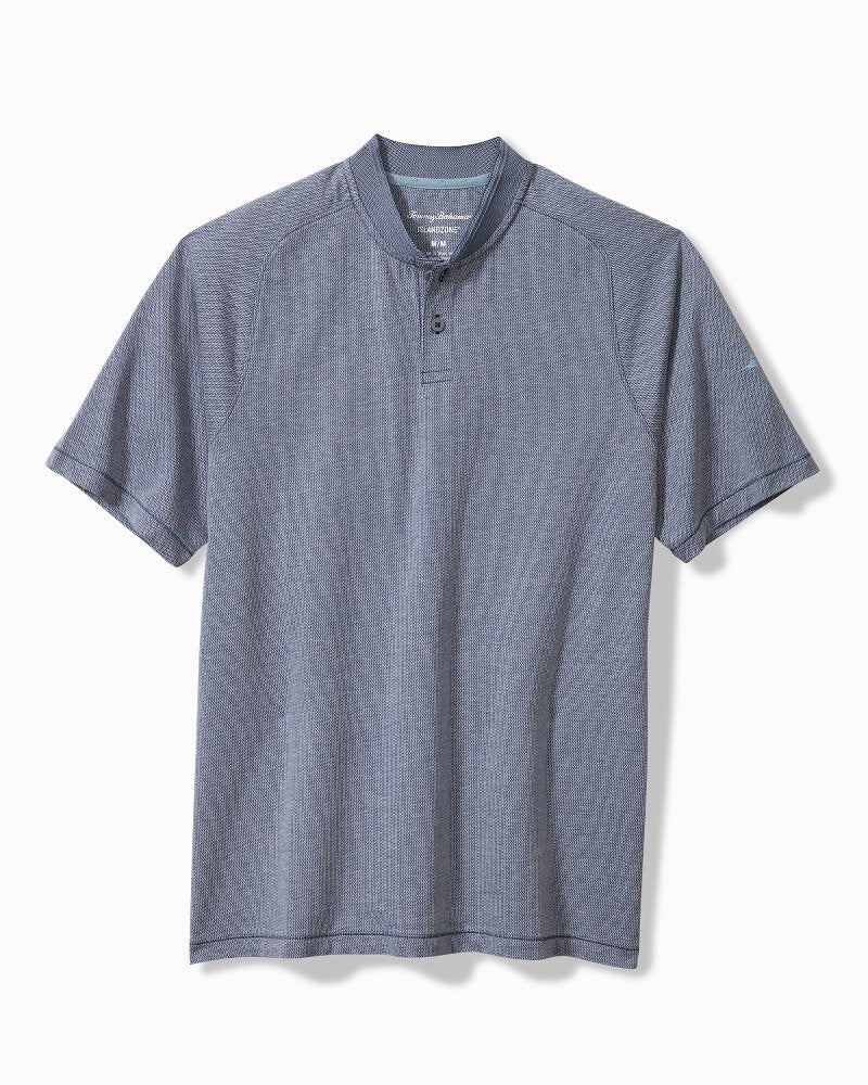 Tommy Bahama | Big & Tall Alki Point Short-Sleeve IslandZone® Henley / Eclipse