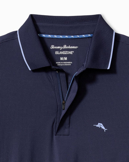 Tommy Bahama | Big & Tall Palm Desert Fairway IslandZone® Long-Sleeve Polo / Aleutian Night
