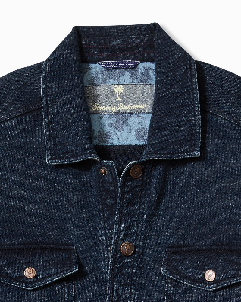 Tommy Bahama | Big & Tall Indigo Paradise CPO Shirt Jacket / Indigo