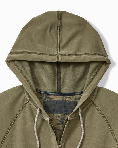 Tommy Bahama | Big & Tall Ben & Terry Full-Zip Sweatshirt / Tea Leaf
