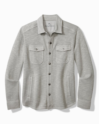 Tommy Bahama | Big & Tall Trinidad CPO Shirt Jacket / Smoke Grey
