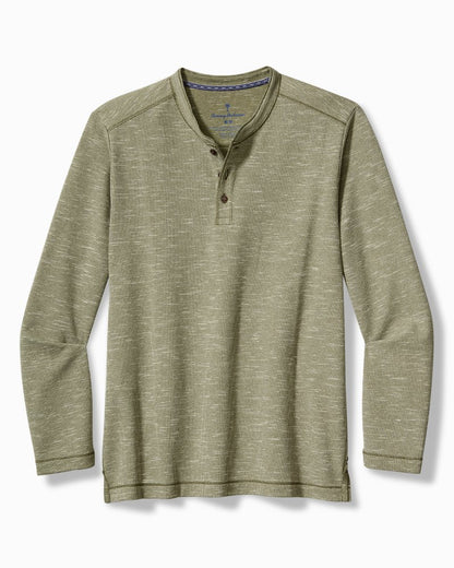 Tommy Bahama | Big & Tall Morro Beach Long-Sleeve Henley / Tea Leaf