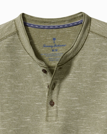 Tommy Bahama | Big & Tall Morro Beach Long-Sleeve Henley / Tea Leaf