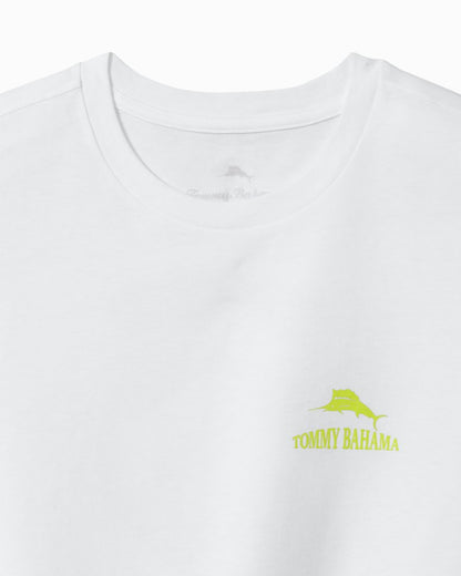 Tommy Bahama | Big & Tall Tennis Anyrum Graphic T-Shirt / White