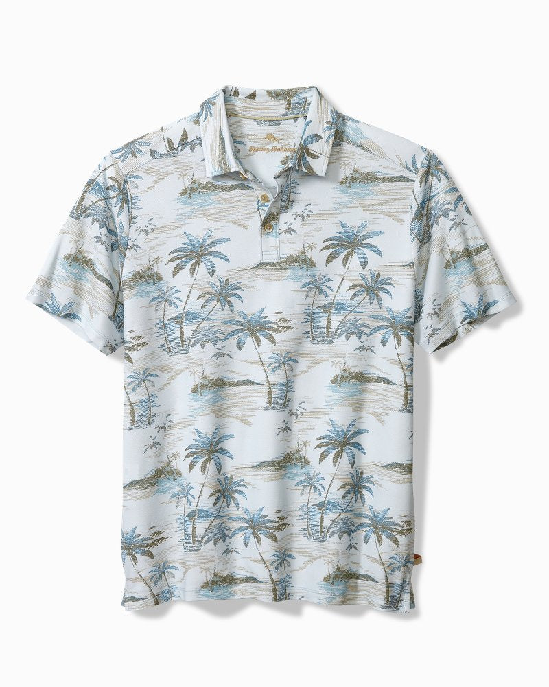 Tommy Bahama | Big & Tall Oceanic Oasis IslandZone® Polo / Sterling Blue