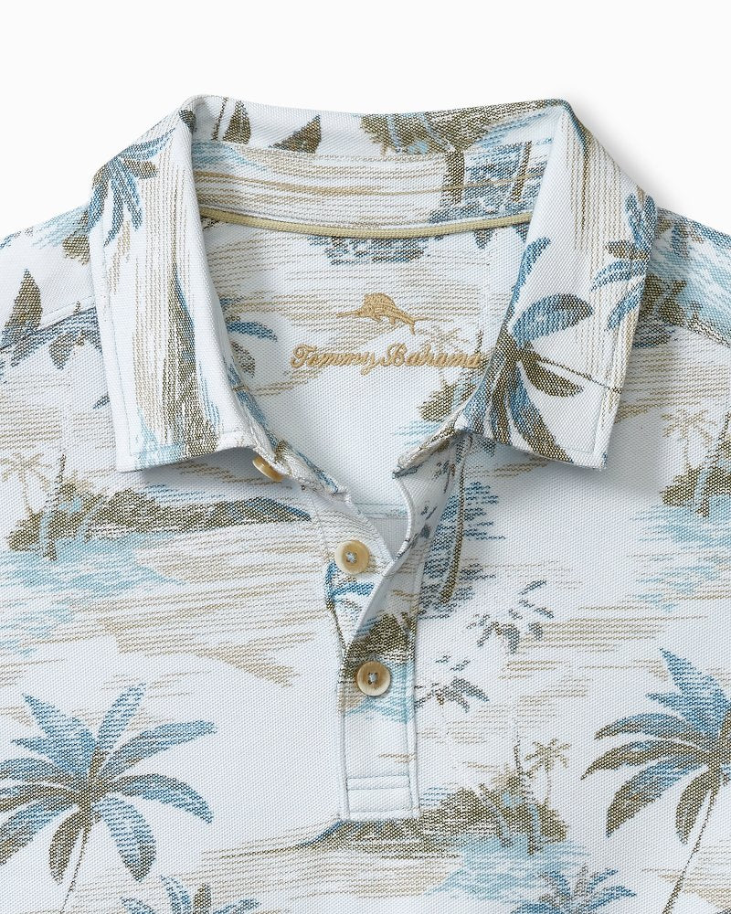 Tommy Bahama | Big & Tall Oceanic Oasis IslandZone® Polo / Sterling Blue