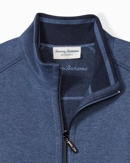 Tommy Bahama | Big & Tall Flip Coast Reversible Vest / Blue Note Heather