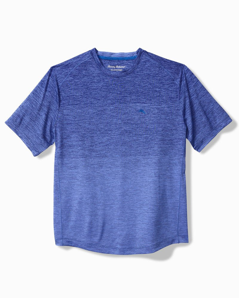 Tommy Bahama | Big & Tall Oasis Fade IslandZone® Crewneck T-Shirt / Deep Ultramarine