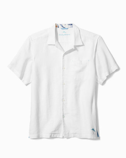 Tommy Bahama | Big & Tall Sea Glass Camp Shirt / White
