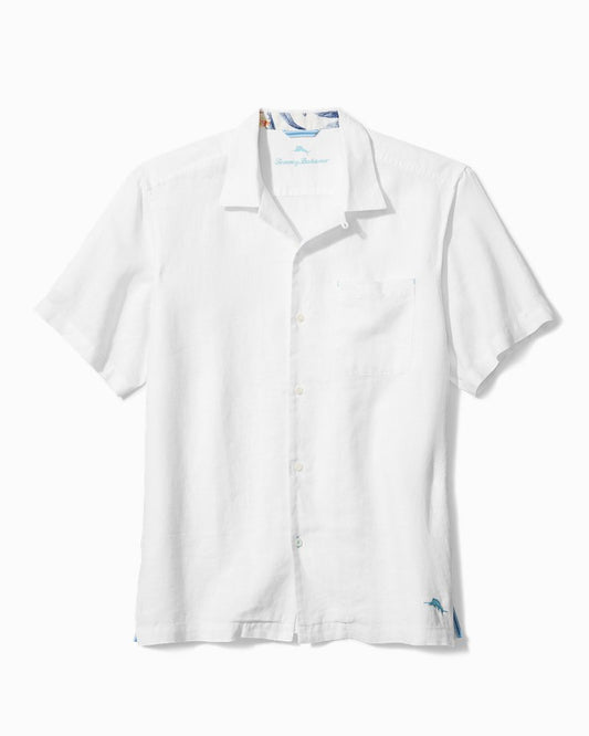 Tommy Bahama | Big & Tall Sea Glass Camp Shirt / White