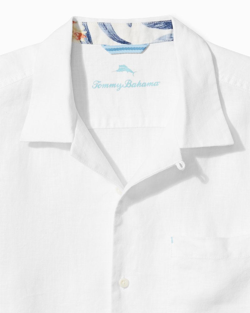 Tommy Bahama | Big & Tall Sea Glass Camp Shirt / White