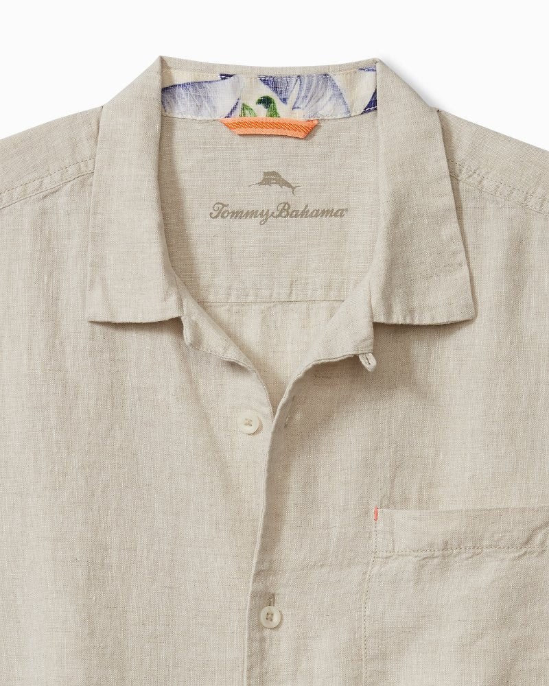Tommy Bahama | Big & Tall Sea Glass Camp Shirt / Natural