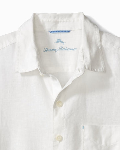 Tommy Bahama | Big & Tall Sea Glass Breezer Linen Shirt / White