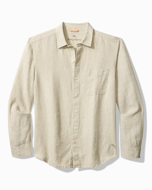 Tommy Bahama | Big & Tall Sea Glass Breezer Linen Shirt / Natural