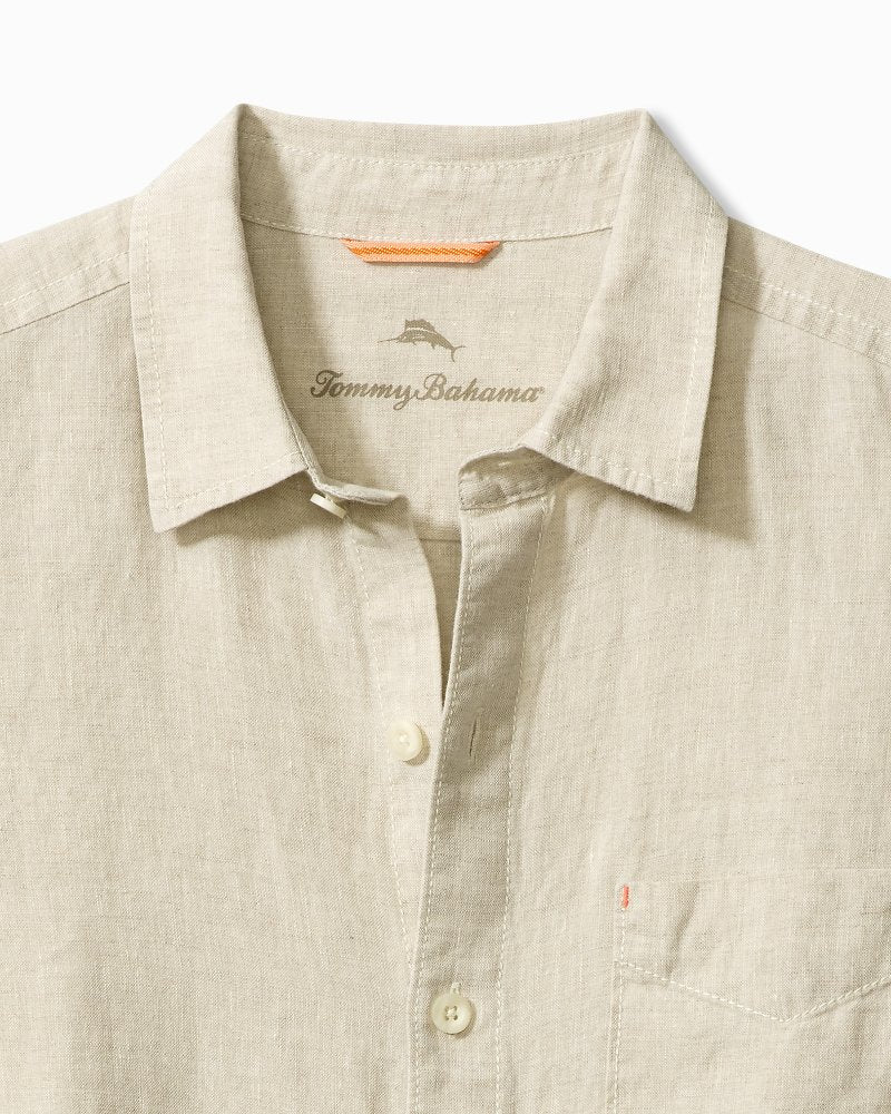 Tommy Bahama | Big & Tall Sea Glass Breezer Linen Shirt / Natural