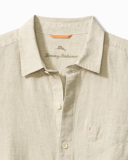 Tommy Bahama | Big & Tall Sea Glass Breezer Linen Shirt / Natural