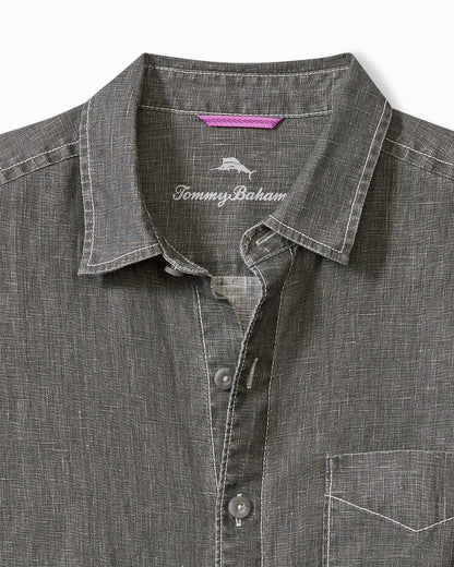 Tommy Bahama | Big & Tall Sea Glass Breezer Linen Shirt / Gunmetal