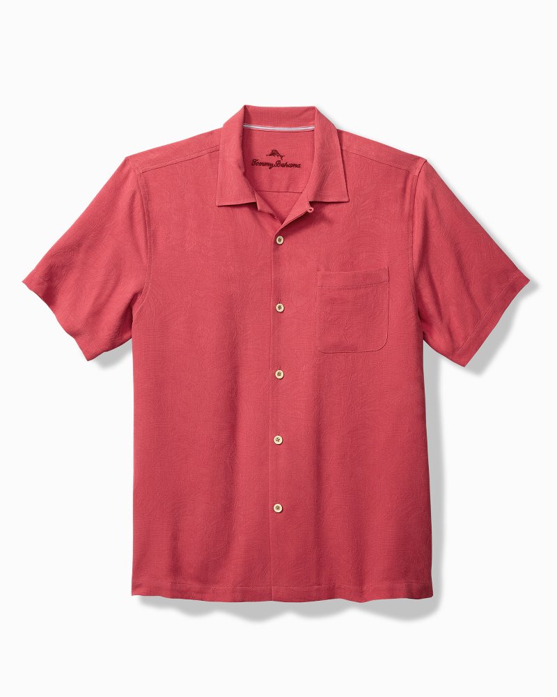 Tommy Bahama | Big & Tall Tropic Isles Silk Camp Shirt / New Red Sail