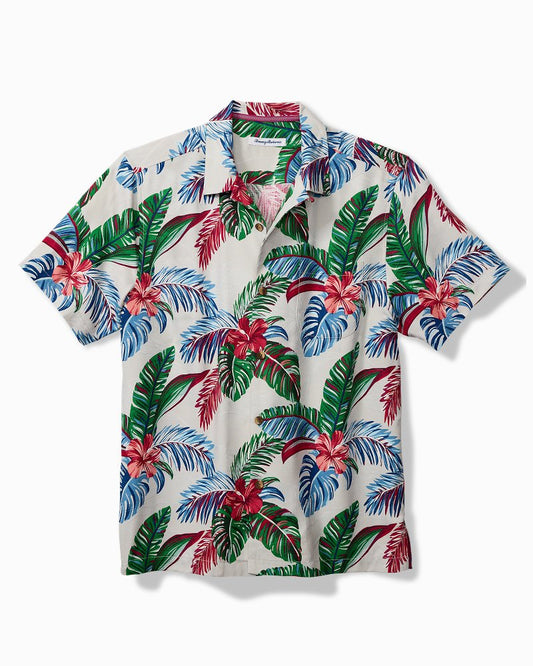 Tommy Bahama | Big & Tall Frond Fusion IslandZone® Camp Shirt / Breeze