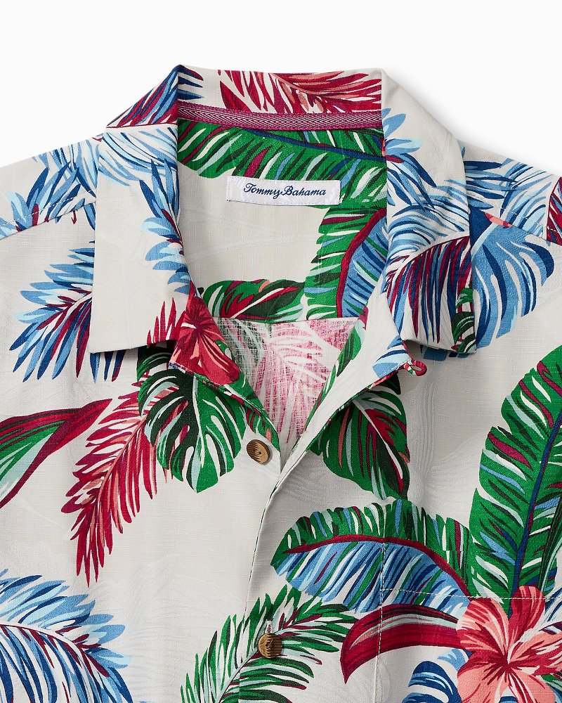 Tommy Bahama | Big & Tall Frond Fusion IslandZone® Camp Shirt / Breeze