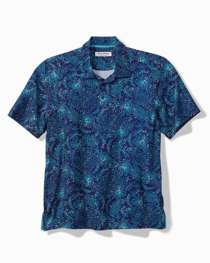Tommy Bahama | Big & Tall Bahama Coast Azul Burst IslandZone® Polo / Bering Blue