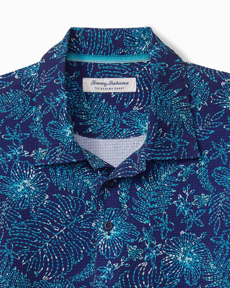 Tommy Bahama | Big & Tall Bahama Coast Azul Burst IslandZone® Polo / Bering Blue