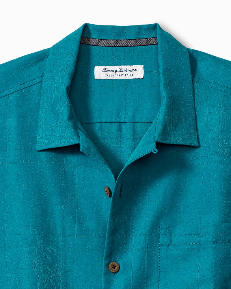 Tommy Bahama | Big & Tall Coconut Point Palm Isle IslandZone® Camp Shirt / Academy
