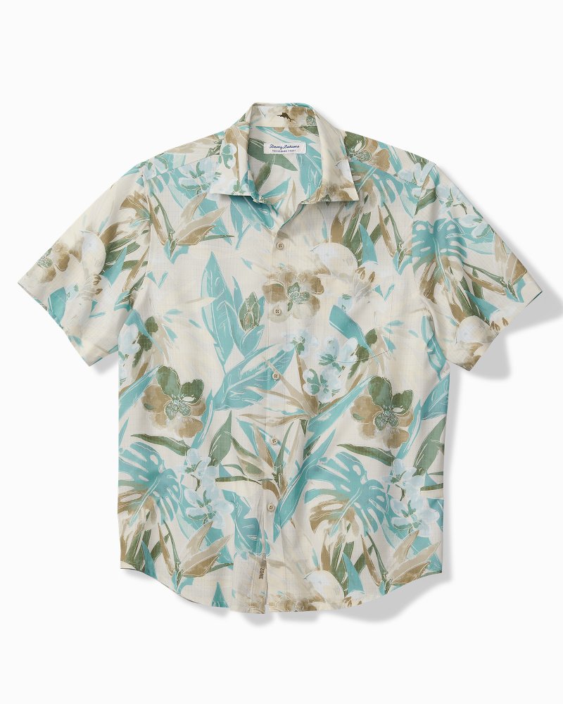 Tommy Bahama | Big & Tall Bahama Coast Jungle Haven IslandZone® Shirt / Warm Mist