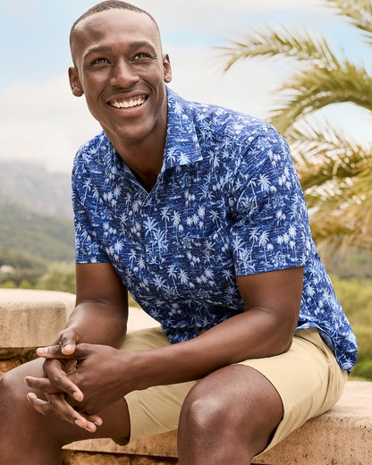 Tommy Bahama | Big & Tall Bahama Coast Cabana Shores IslandZone® Shirt / Island Navy
