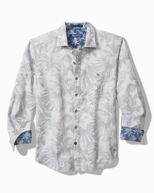 Tommy Bahama | Big & Tall Canyon Beach Durango Palms Stretch Flannel Shirt / Micro Chip