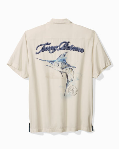 Tommy Bahama | Big & Tall Marlin Paradise Silk Camp Shirt / Continental